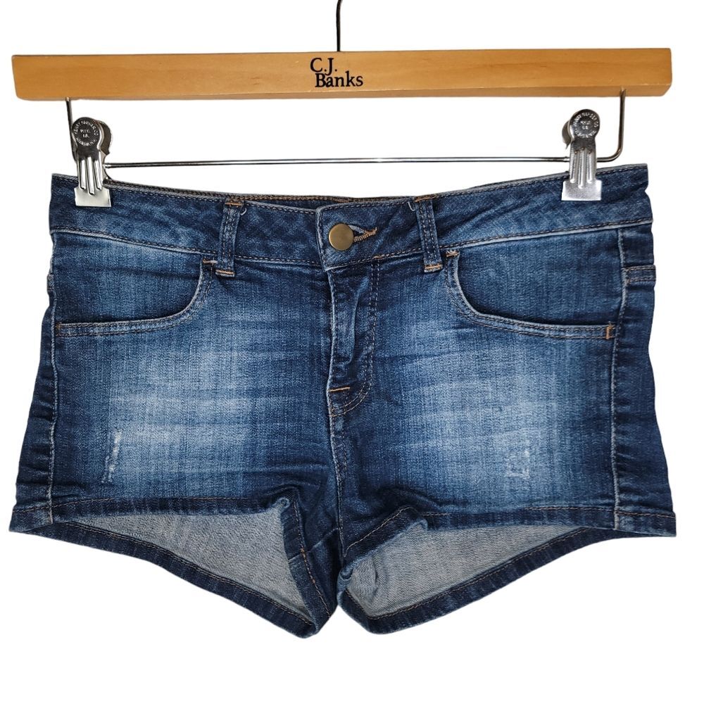 United Colors of Benetton mid-rise Denim Jean Shorts Size 29